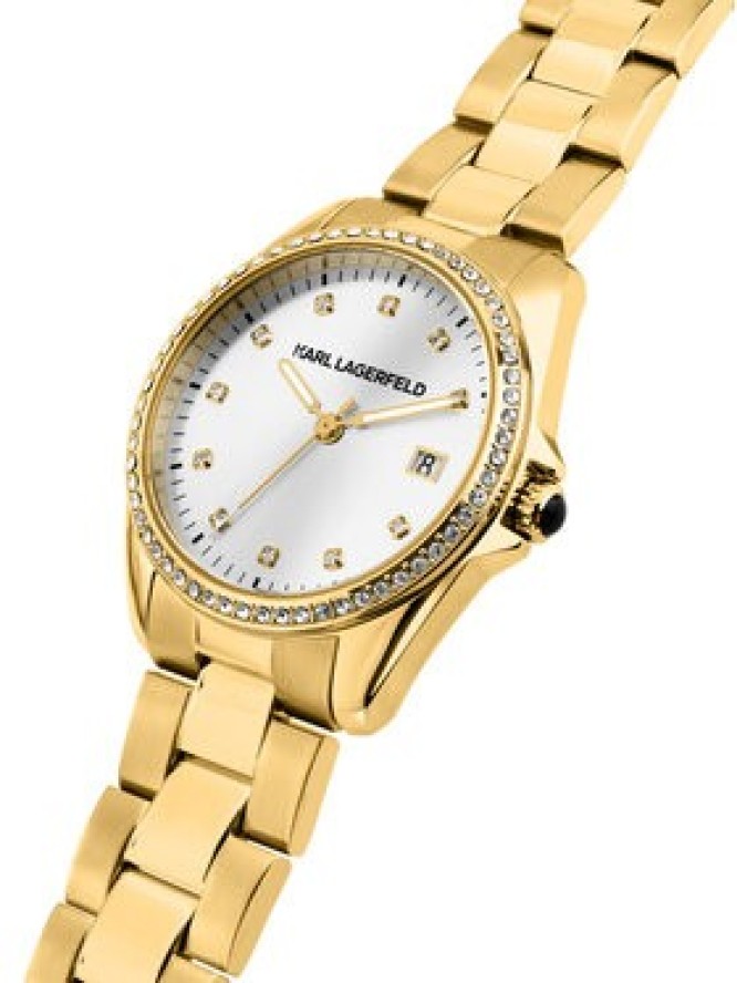 KARL LAGERFELD Zegarek R0553101505 Złoty
