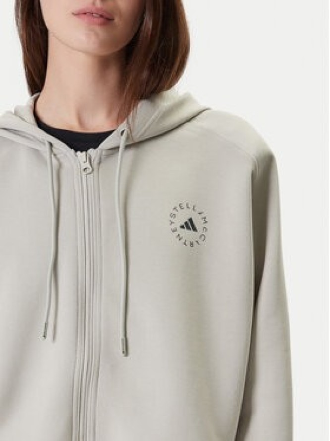 adidas by Stella McCartney Bluza JX6781 Szary Loose Fit