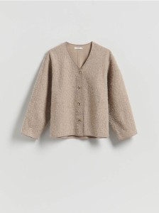 Strukturalna marynarka - beżowy