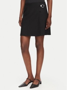HUGO Spódnica mini Rilasi 50564193 Czarny Regular Fit