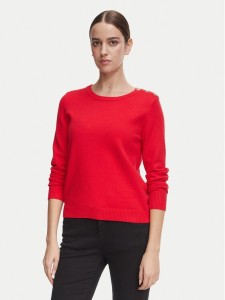 Morgan Bluzka 262-MKISSO Czerwony Slim Fit