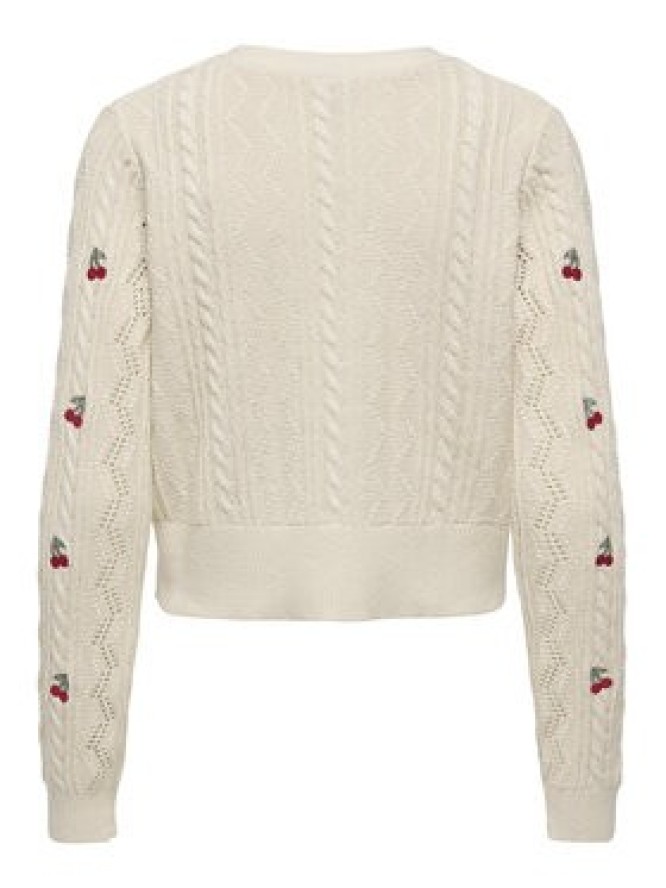 ONLY Kardigan Birtie 15363087 Beżowy Regular Fit