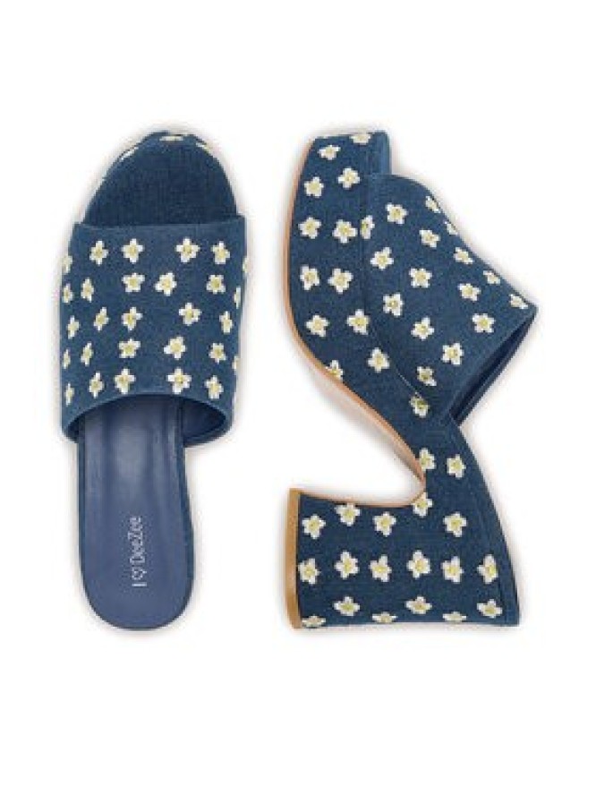 DeeZee Klapki 6103-3 Granatowy