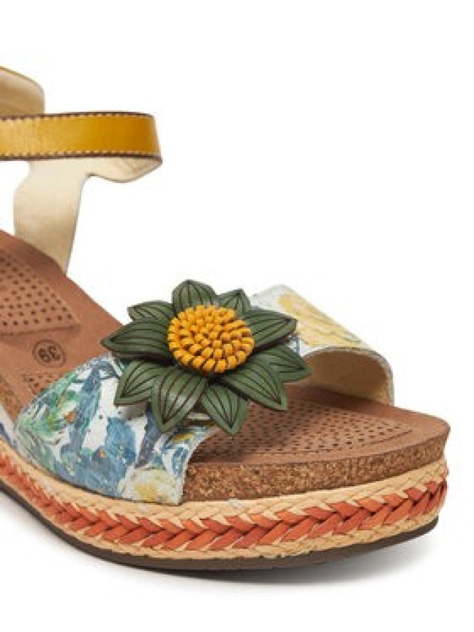 Laura Vita Espadryle Facyo 06 Kolorowy