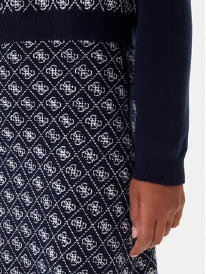 Guess Golf W5BR23 Z3JD2 Granatowy Relaxed Fit