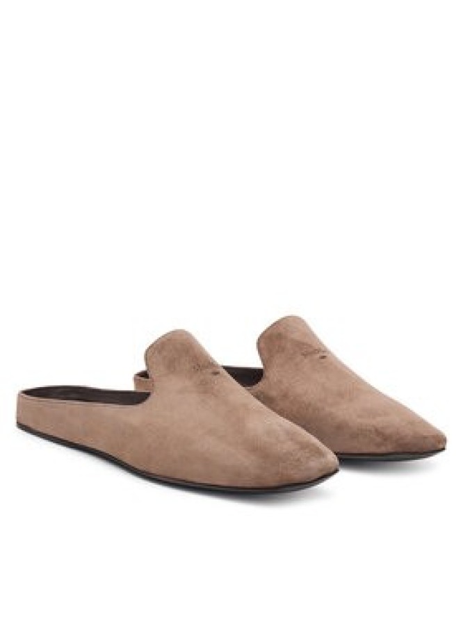Max Mara Klapki Tessile 2624526051 Brązowy