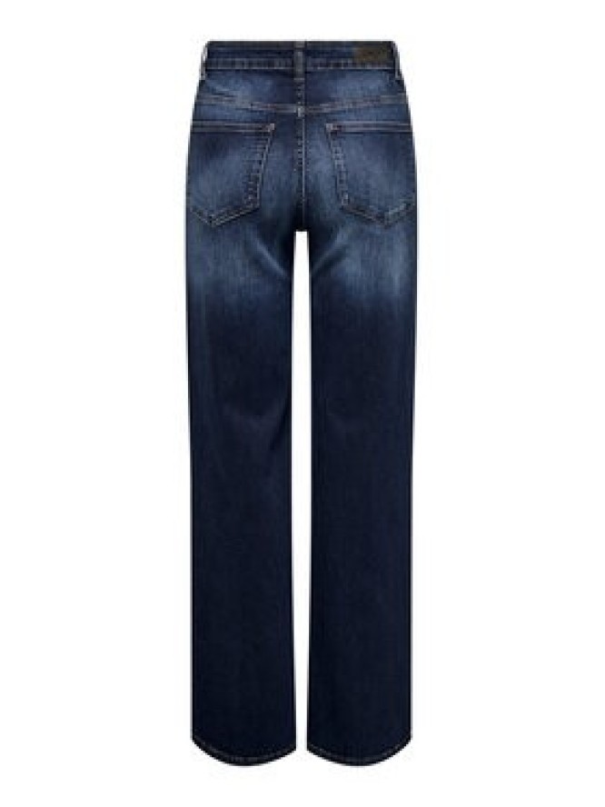 ONLY Jeansy Madison 15318405 Granatowy Wide Leg