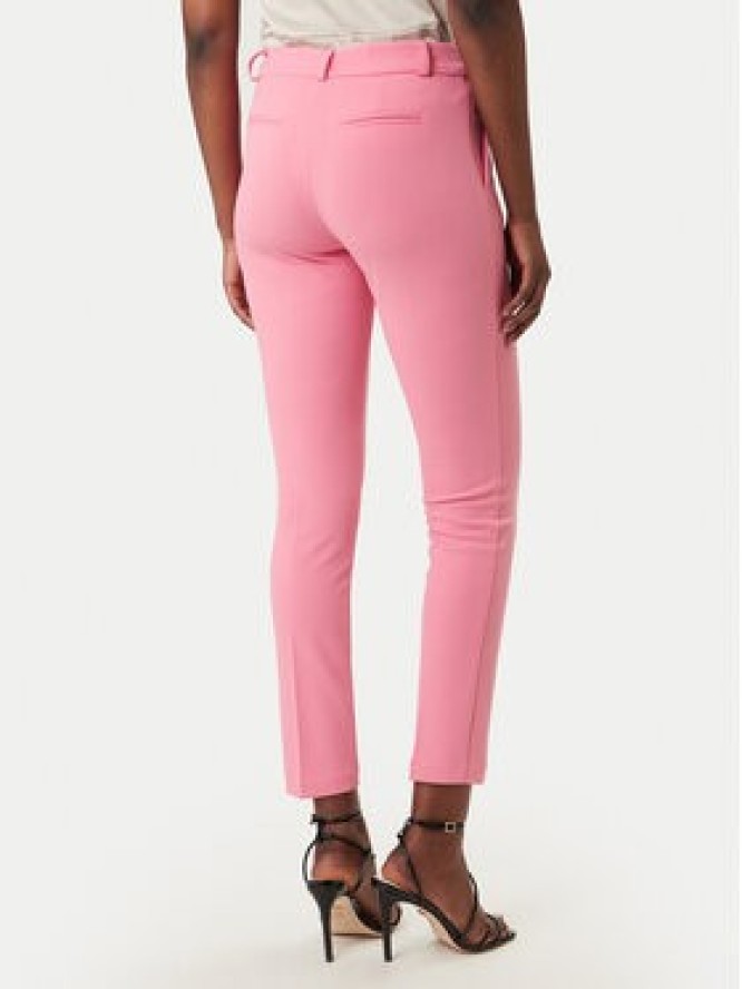 Rinascimento Spodnie materiałowe CFC0127865003 Różowy Slim Fit