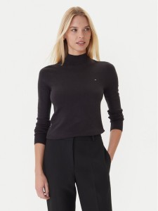 Tommy Hilfiger Sweter WW0WW47462 Czarny Regular Fit