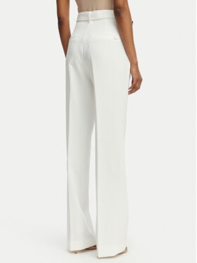 Guess Spodnie materiałowe W6GB05 W1765 Biały Regular Fit