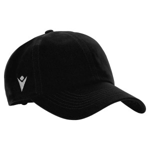 Czarna czapka baseballowa Macron Dart (x5)