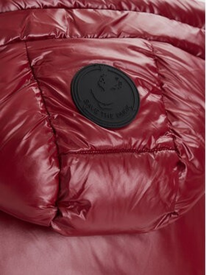 Save The Duck Bezrękawnik D80302W LOVE21 Bordowy Regular Fit