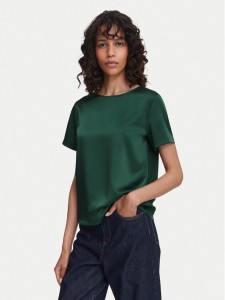 Weekend Max Mara Bluzka Gilbert 2625946041 Zielony ciemny Regular Fit