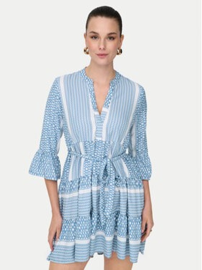ONLY Sukienka letnia Athena 15219486 Niebieski Regular Fit