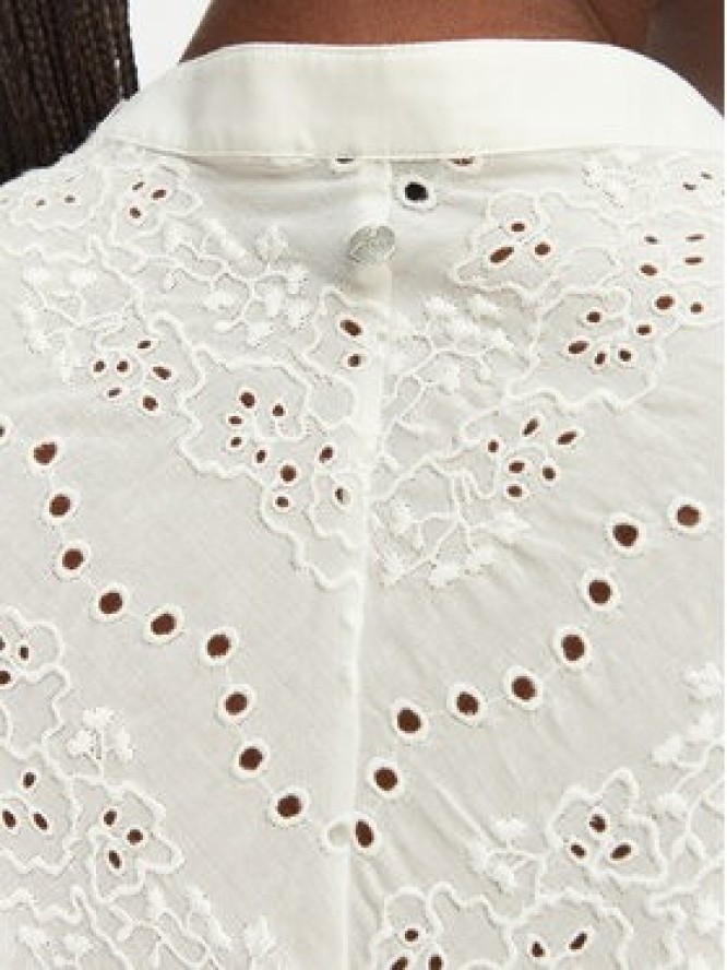 BOSS Sukienka letnia C_Denvita 50559091 Biały Regular Fit