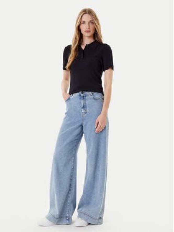 Calvin Klein Sweter LV044C341G Czarny Regular Fit