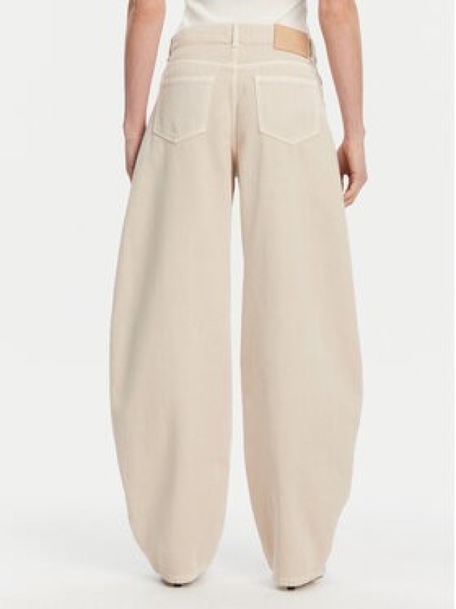 ViCOLO Jeansy DD5146 Beżowy Wide Leg