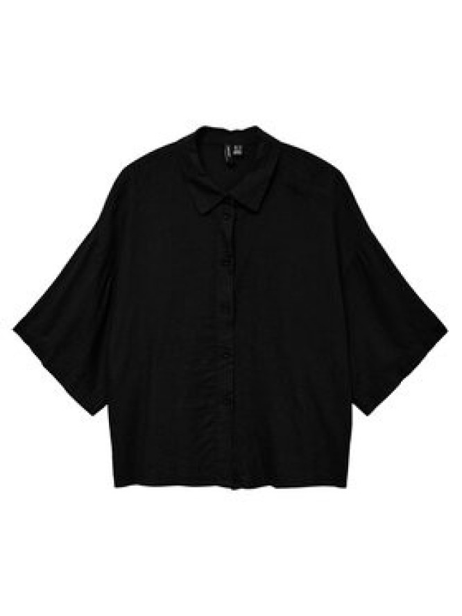Vero Moda Koszula Linn 10306820 Czarny Relaxed Fit