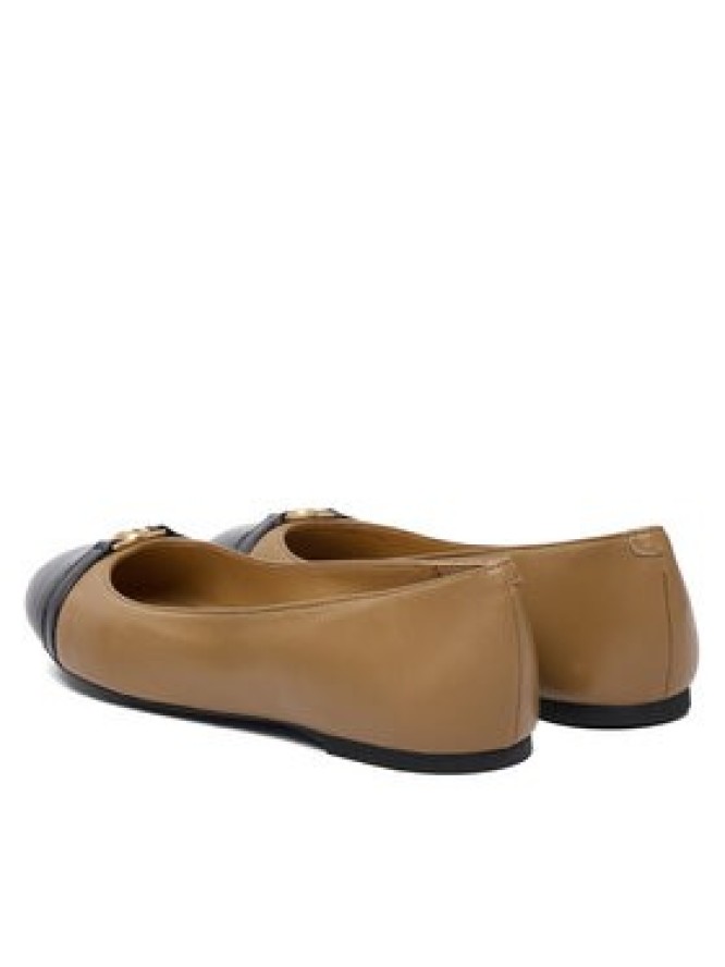 MICHAEL Michael Kors Baleriny Mandy Flat 40F5MAFP1A Beżowy