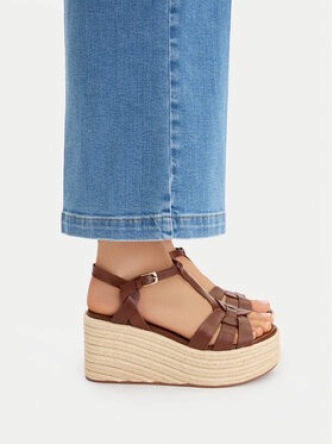 Badura Espadryle EO-AMARI-LT0228-26-805 Brązowy