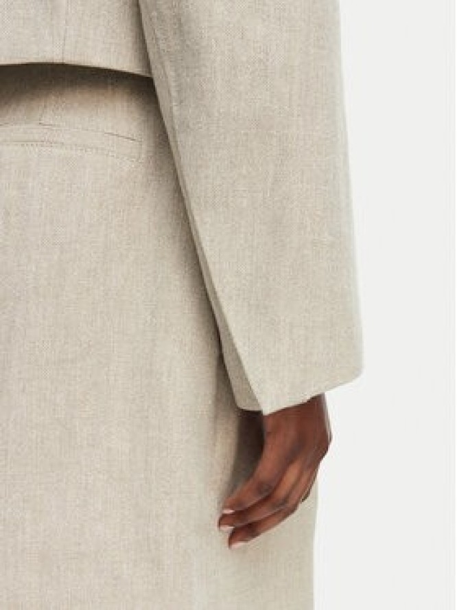 BOSS Marynarka Jojeka1 50560970 Beżowy jasny Oversize