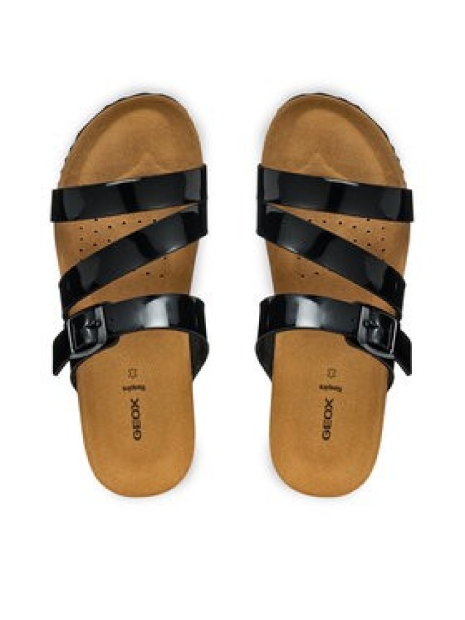 Geox Klapki D New Sthellae D551AA 000HH C9999 Czarny