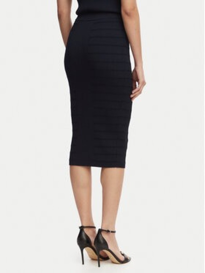 Guess Spódnica mini W5YD66 Z0130 Granatowy Slim Fit