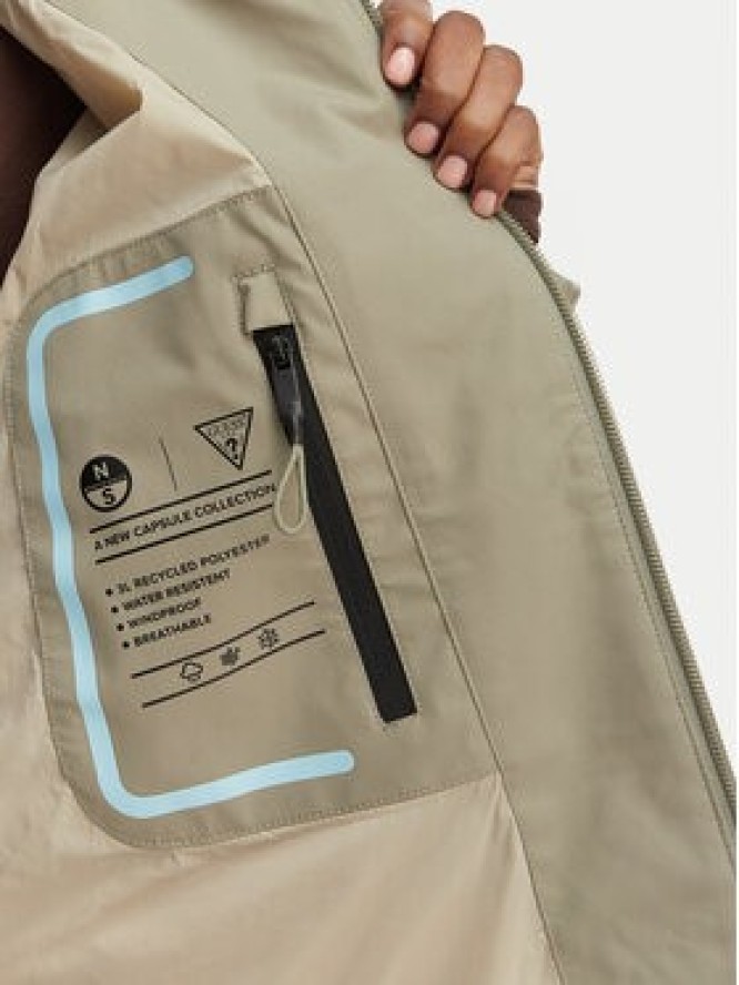 Guess Kurtka przejściowa W6GL03 W1406 Khaki Regular Fit