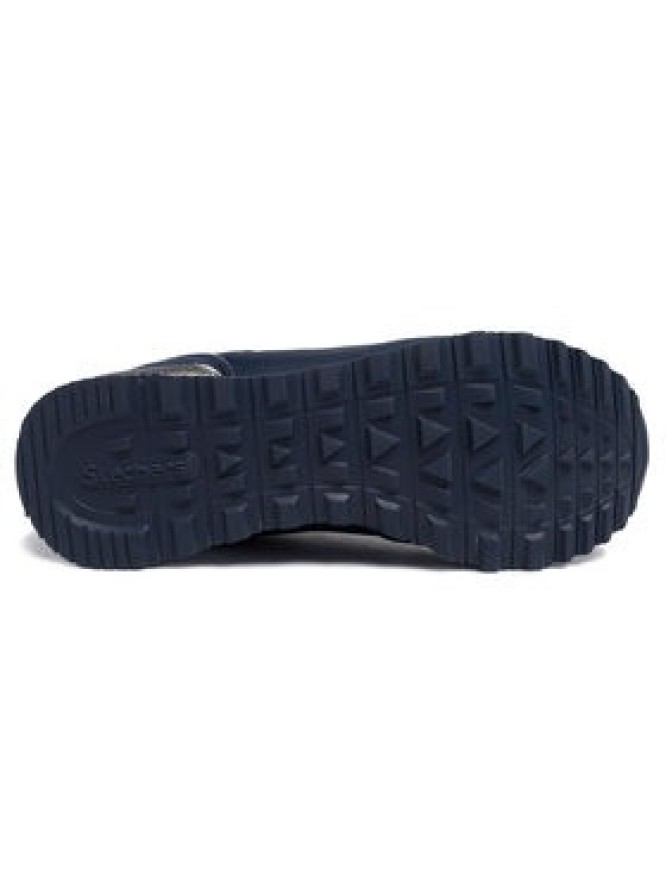 Skechers Sneakersy Goldn Gurl 111/NVY Granatowy