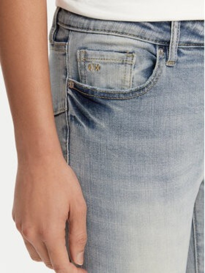 Armani Exchange Jeansy XW000129 AF12853 MB001 Niebieski Super Skinny Fit