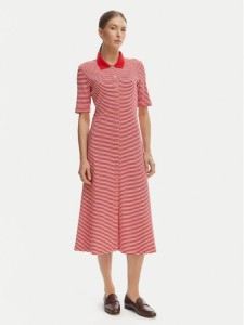 Tommy Hilfiger Sukienka codzienna WW0WW48776 Czerwony Regular Fit