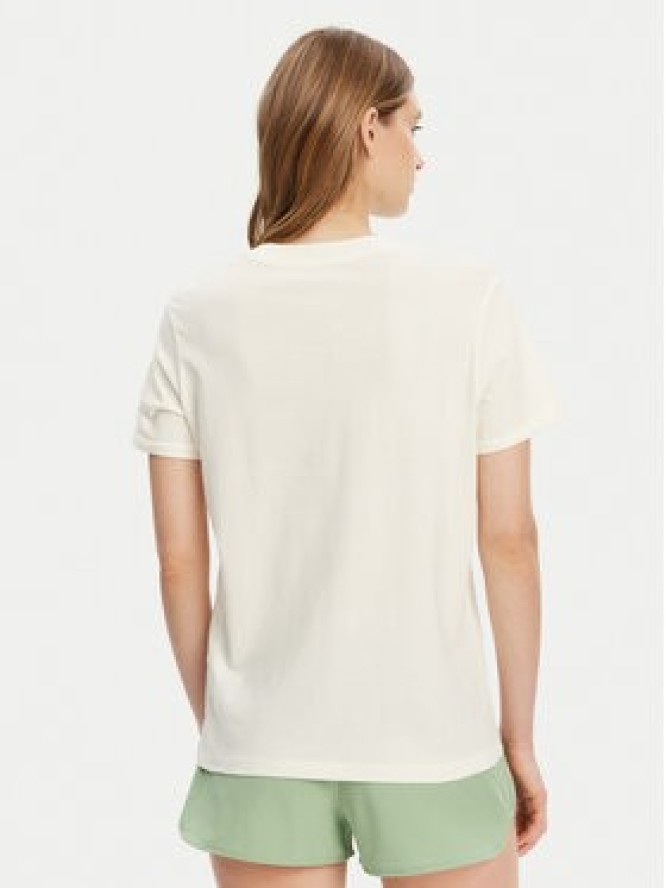 Roxy T-Shirt ERJZT05911 Écru Regular Fit