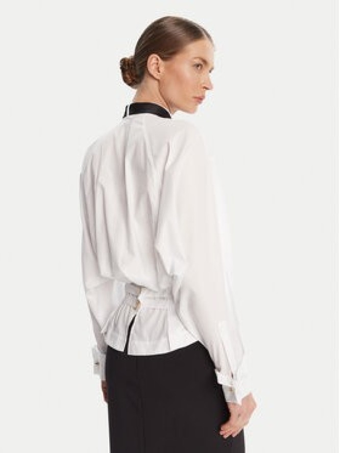 Elisabetta Franchi Koszula re Biały Regular Fit