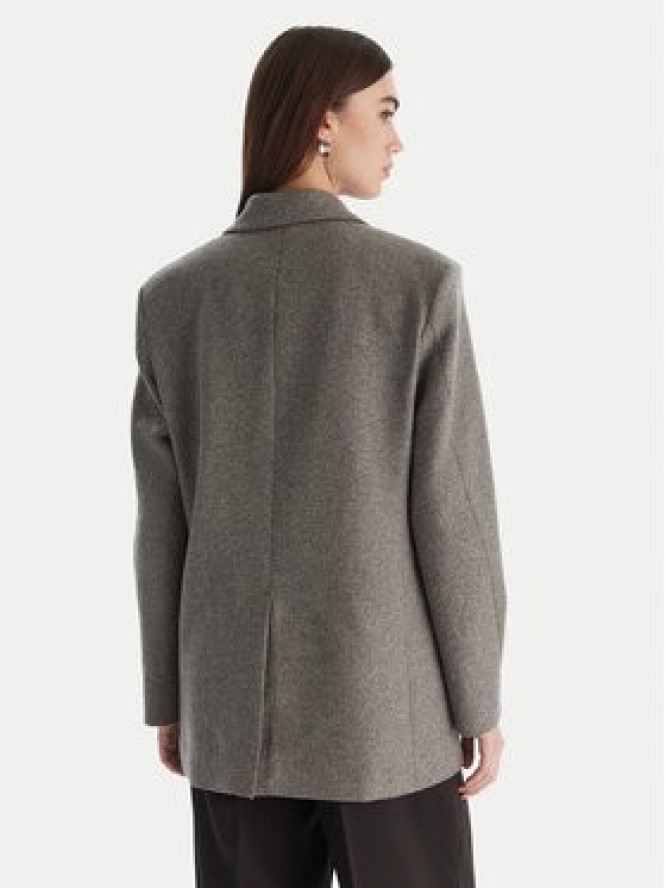 PINKO Marynarka Amora Giacca 106099 A2ZU Szary Regular Fit