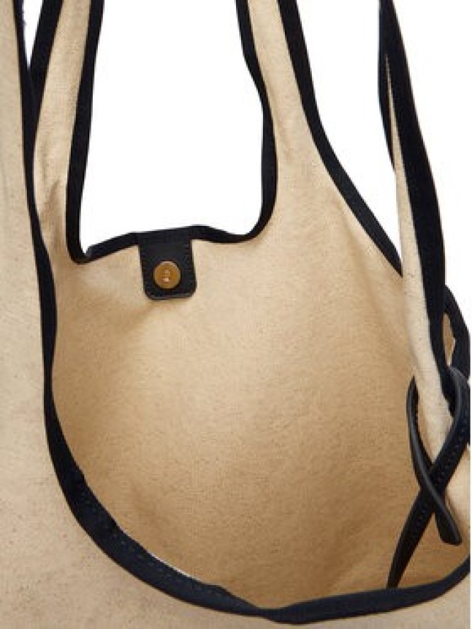 Tommy Hilfiger Torebka Th Summer Tote Canvas AW0AW18398 Biały