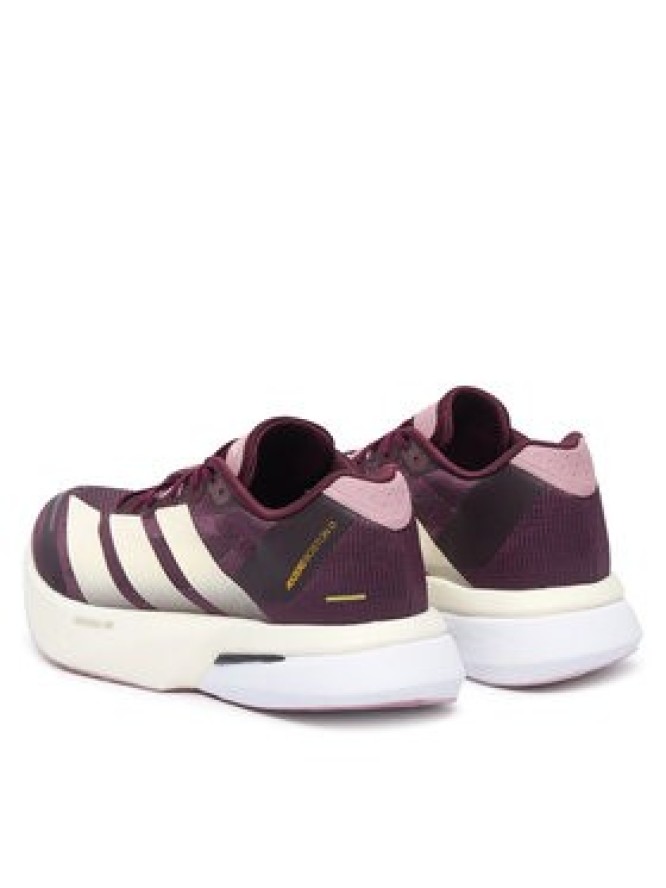 adidas Buty do biegania adizero Boston 13 Shoes KH8868 Bordowy