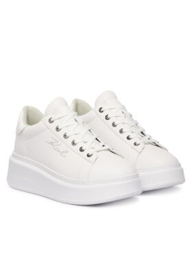 KARL LAGERFELD Sneakersy Anakapri KL63518A Biały