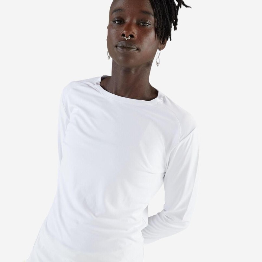 Koszulka do biegania z długim rękawem damska Kiprun Sun Protect