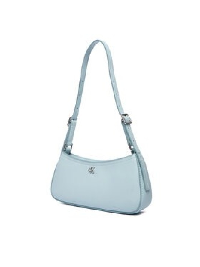 Calvin Klein Torebka Ck Small Shoulder Bag LV04F3170G Błękitny