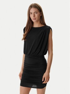 Guess Sukienka koktajlowa W6GK56 K3171 Czarny Regular Fit