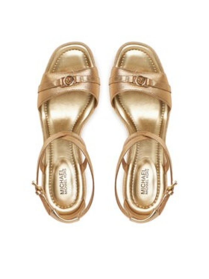 MICHAEL Michael Kors Espadryle Mandy Wedge 40R5MAMS2M Złoty
