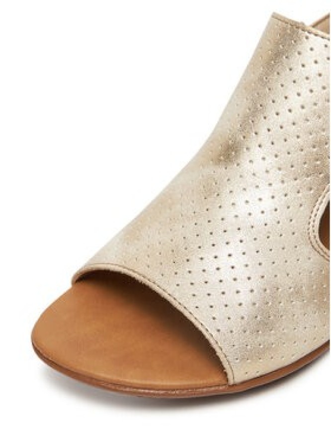 Rieker Sandały 64665-60 Złoty