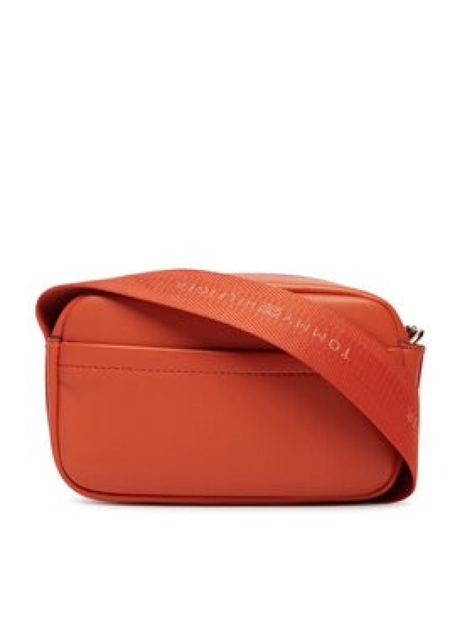 Tommy Hilfiger Torebka Th Logotape Camera Bag AW0AW18741 Pomarańczowy
