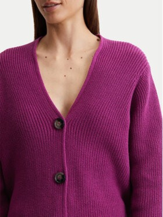 Marc O'Polo Kardigan 506 6059 61069 Fioletowy Relaxed Fit