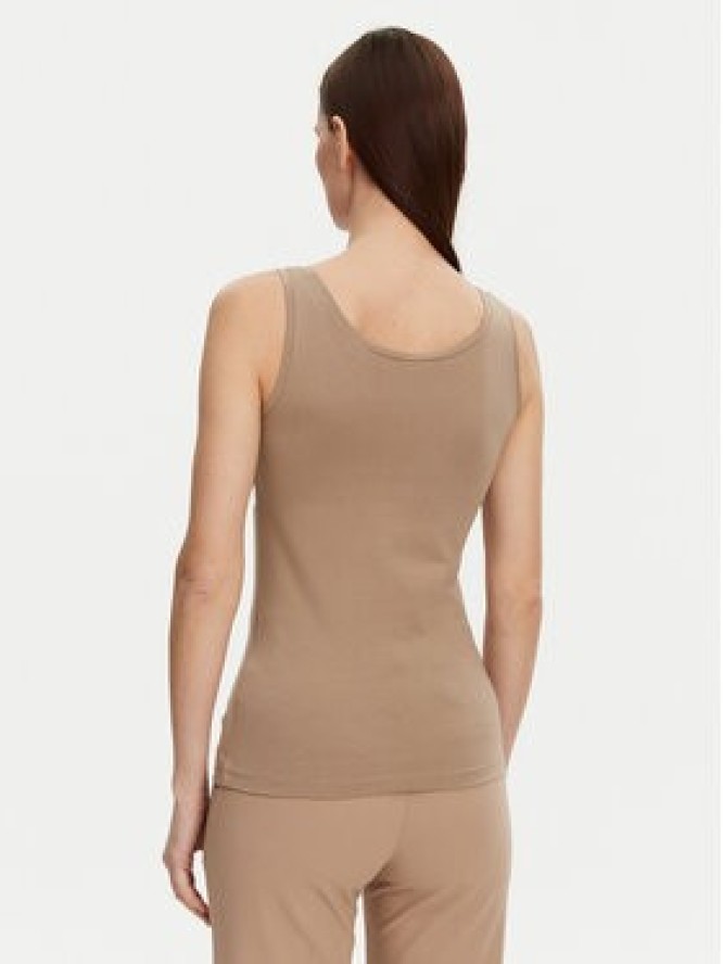 Marc O'Polo Top 503 2001 50001 Beżowy Slim Fit