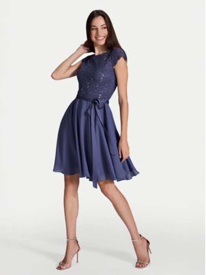 Swing Sukienka koktajlowa 77760510 Niebieski Regular Fit