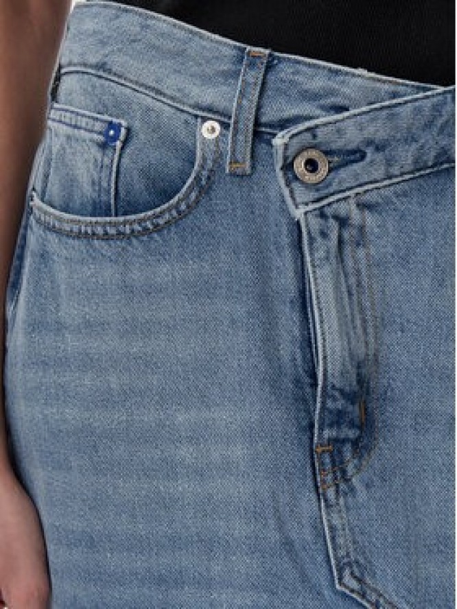 Karl Lagerfeld Jeans Spódnica jeansowa A1W12009 Niebieski Regular Fit