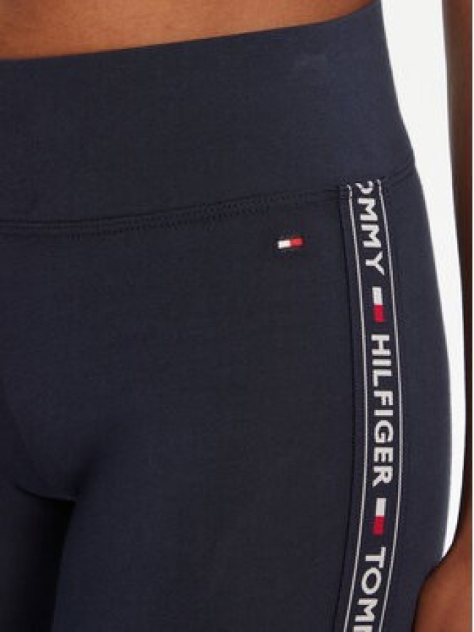 Tommy Hilfiger Legginsy UW0UW00563 Granatowy Slim Fit