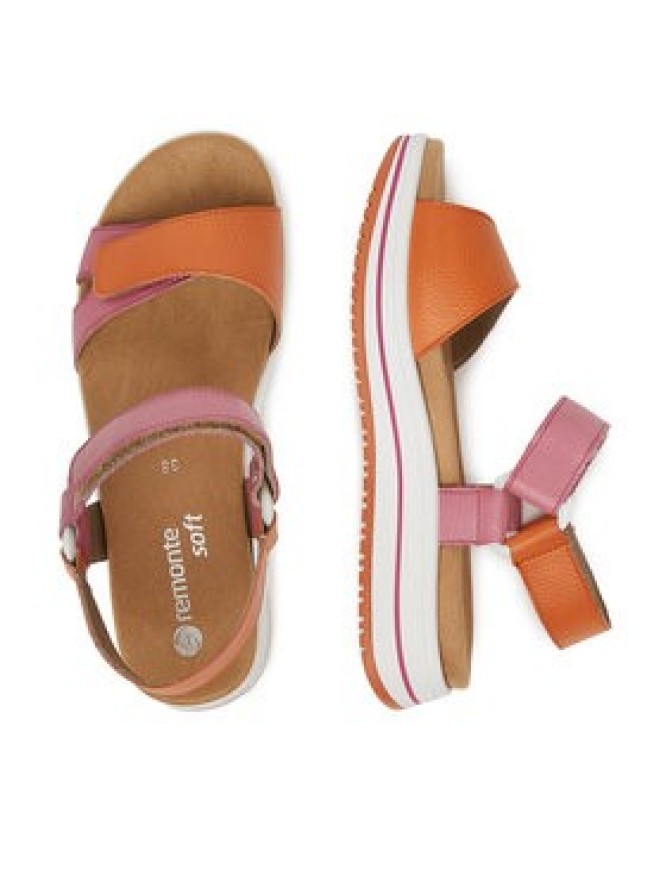 Remonte Sandały D1J57-31 Różowy