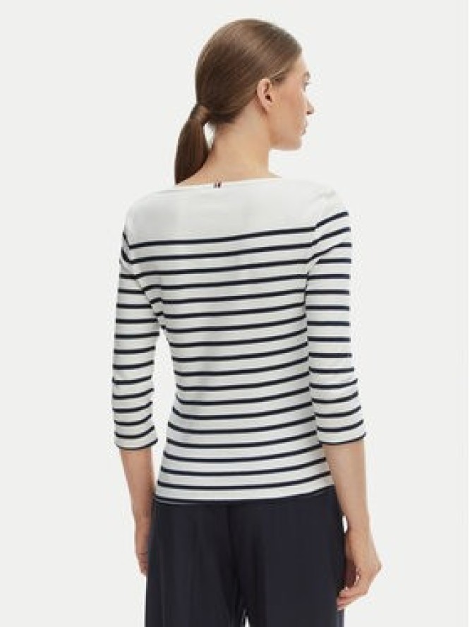 Tommy Hilfiger Bluzka New Cody WW0WW40589 Biały Slim Fit